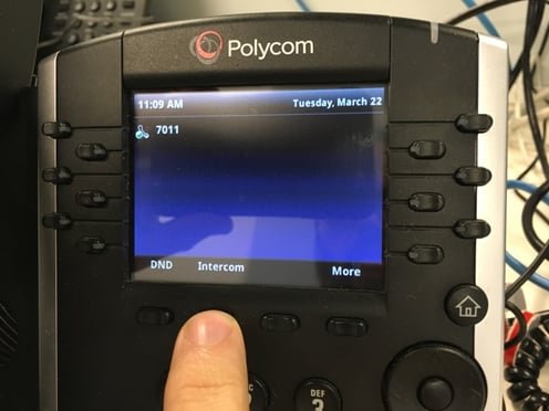 Polycom intercom feature Polycom intercom feature
